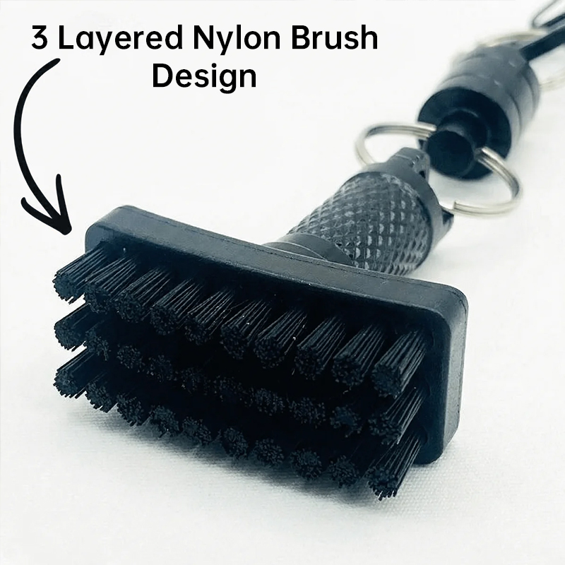 Magnetic Golf Brush with Groove Cleaner & Quick-Release Clip – Bild 5