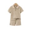 Children's Outfit Set for Boys Short Pants Two-Piece Casual Stylish Wear