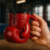 Boxing Glove Mug Stainless Steel Coffee Mug Retro Style for Boxing Enthusiasts