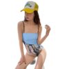 One-Piece Swimsuit  Female Sexy Back Design Slimming Fit