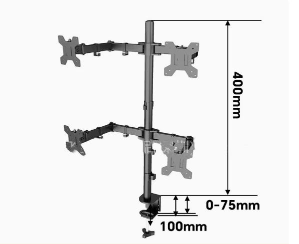 Computer monitor stand 17/22/2427 inch computer gaming chicken eating chicken lifting and height increasing base multi screen st – Bild 4