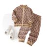 Kids' Boy's Outfit Set, Children's Cardigan Top and Pants, Toddler Sport Long Sleeve Long Pants Two-Piece Set