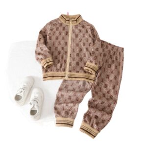 Kids' Boy's Outfit Set, Children's Cardigan Top and Pants, Toddler Sport Long Sleeve Long Pants Two-Piece Set