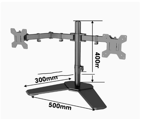 Computer monitor stand 17/22/2427 inch computer gaming chicken eating chicken lifting and height increasing base multi screen st – Bild 6